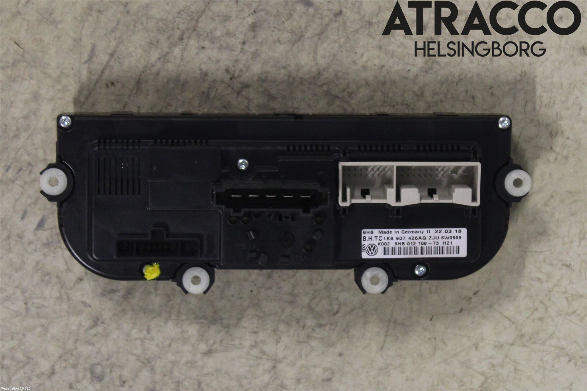 Volkswagen VW CADDY 16-20 Varme Ac Betjening-Display