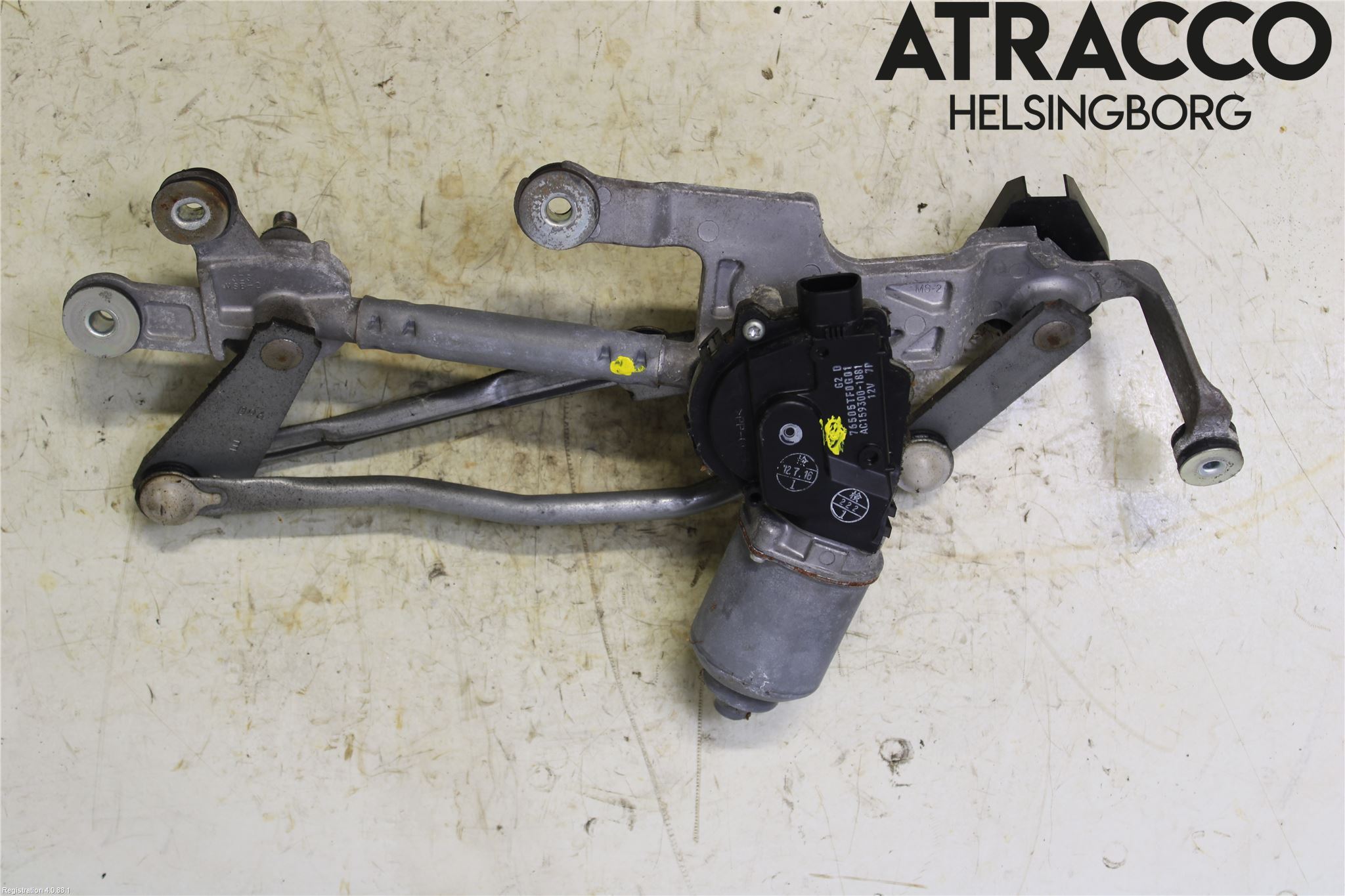 Honda JAZZ 08-14 Viskeroverføring Frontrute