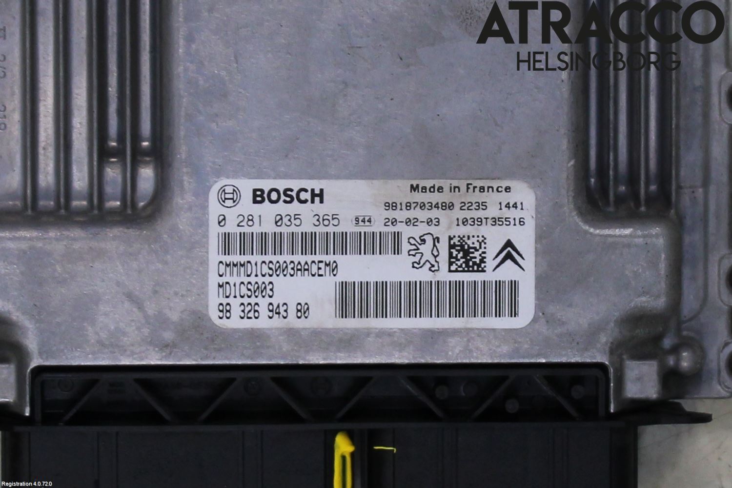 Peugeot 308 14-21 Styreenhet Dieselpumpe