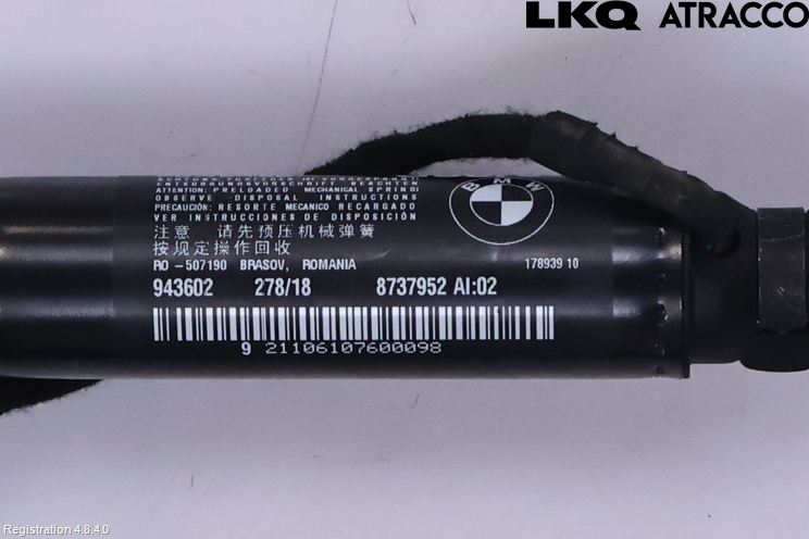 BMW 5 G30/G31/F90 17-23 Baklukeåpner Automatisk