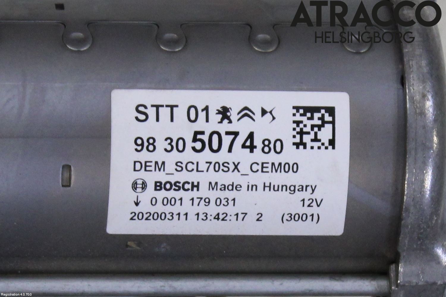 Peugeot 208/E-208 20- Startmotor