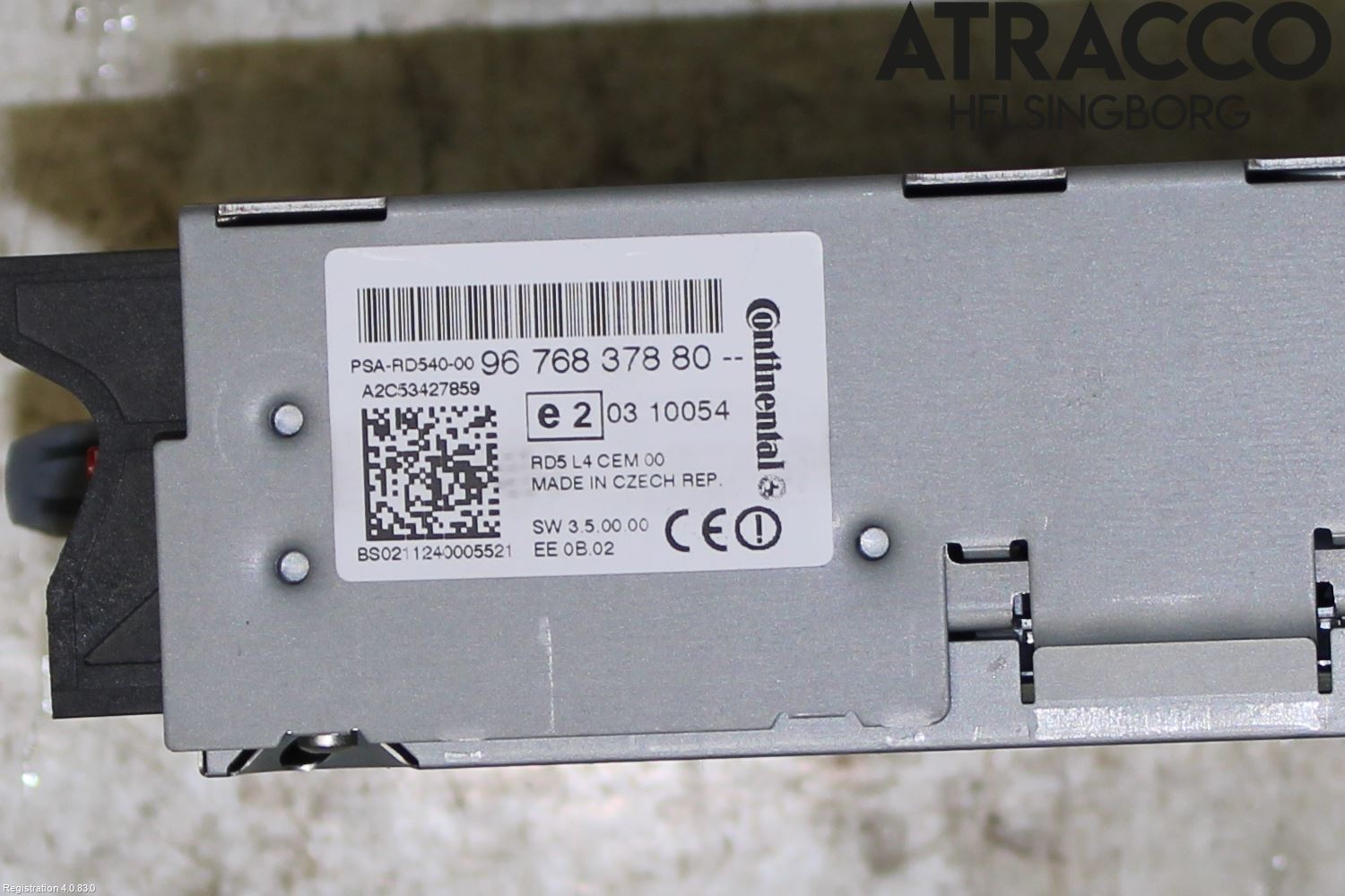 Peugeot 508 11-18 Stereo Radio Med Cd