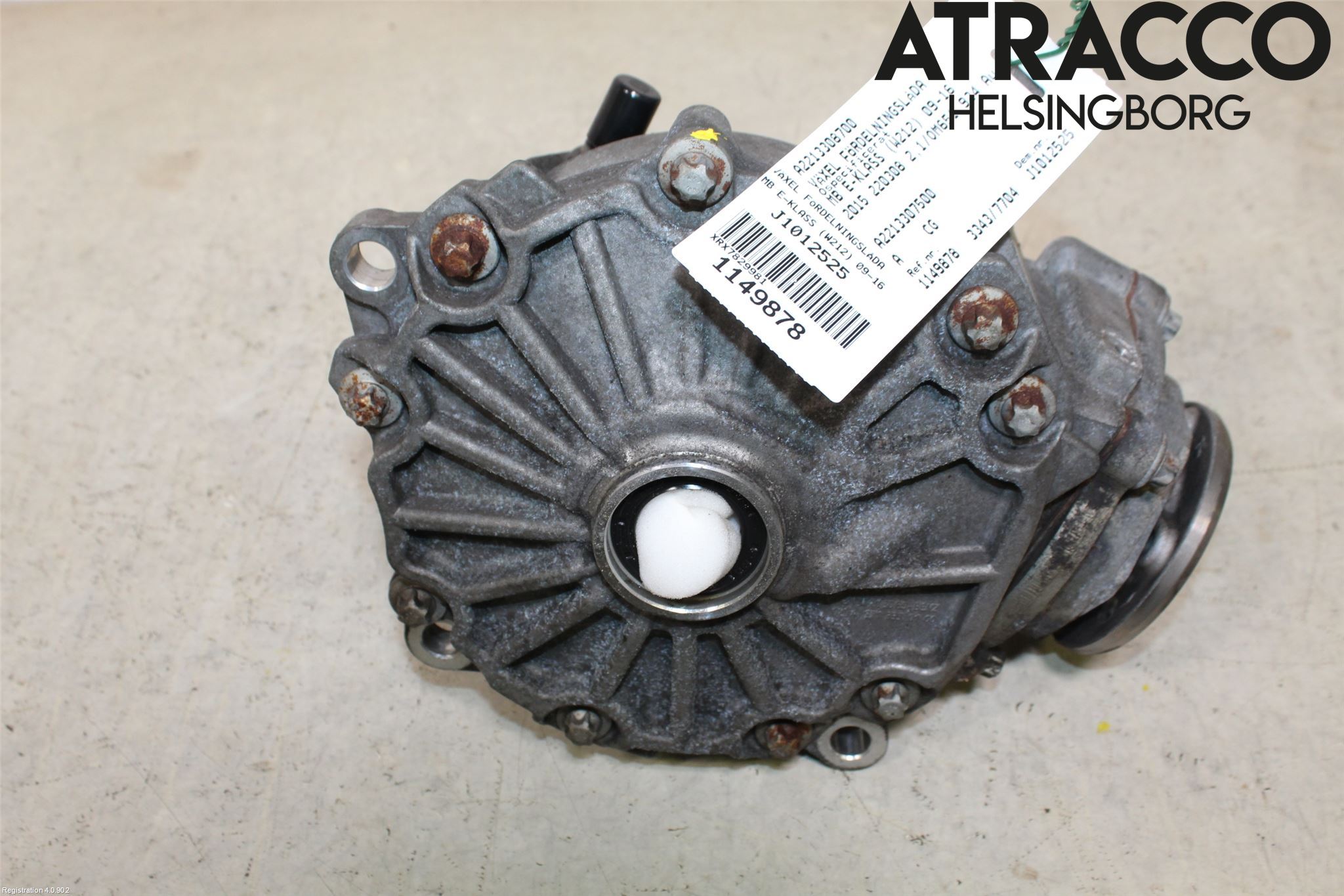 Mercedes-Benz MB E-KLASS (W212) 09-16 Gearkasse Fordelingskasse