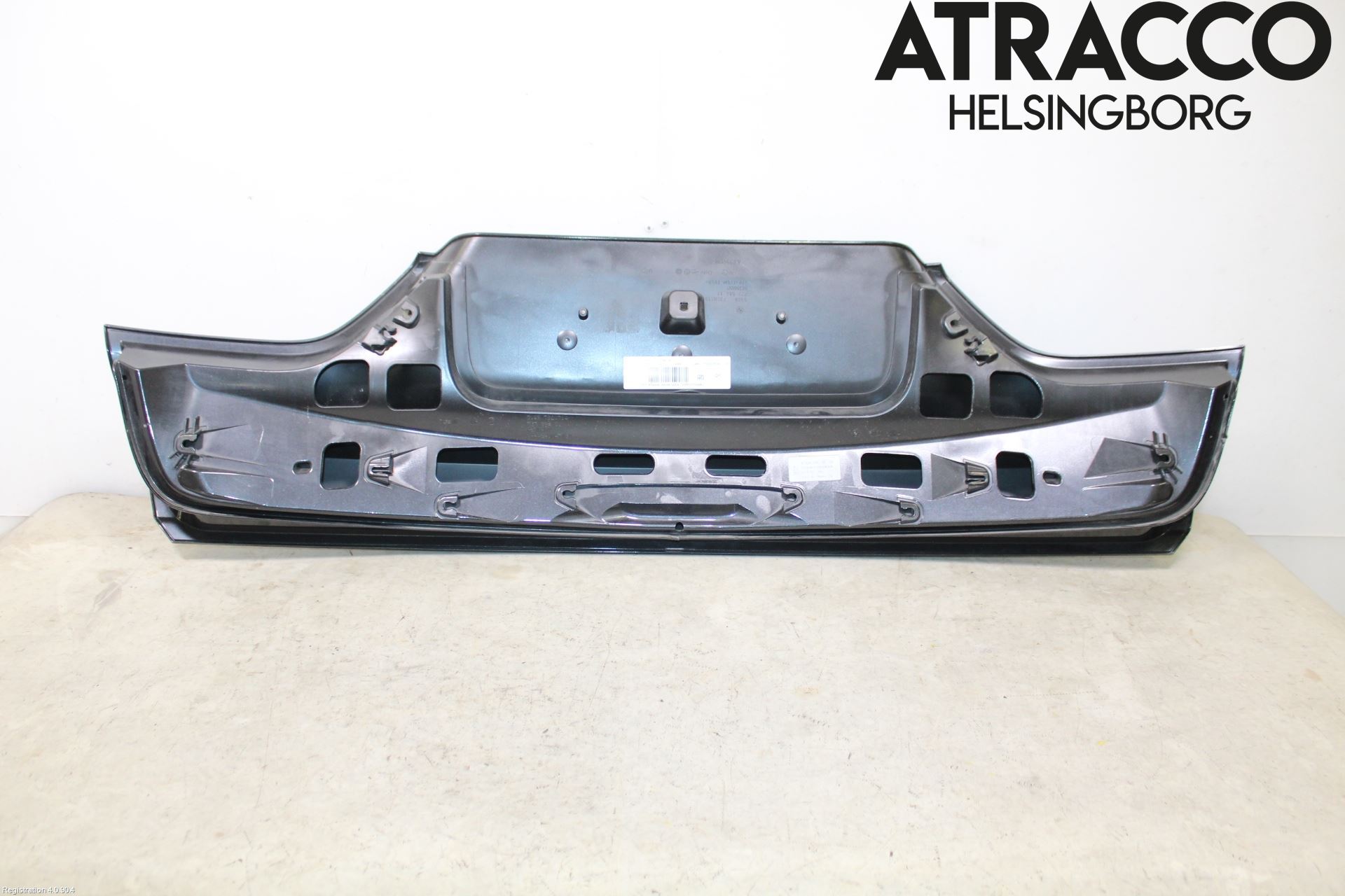 BMW 5 GT F07 09-17 Refleksplate - Skiltplate