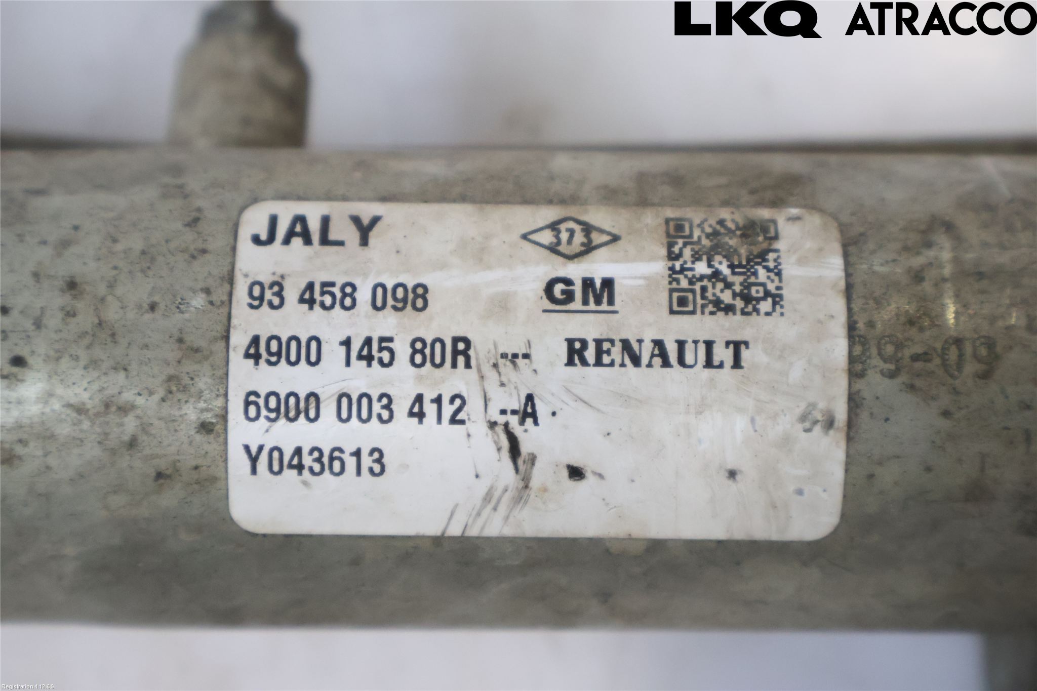 Renault TRAFIC/E-TECH 15- Servo Snekke - Tannstang