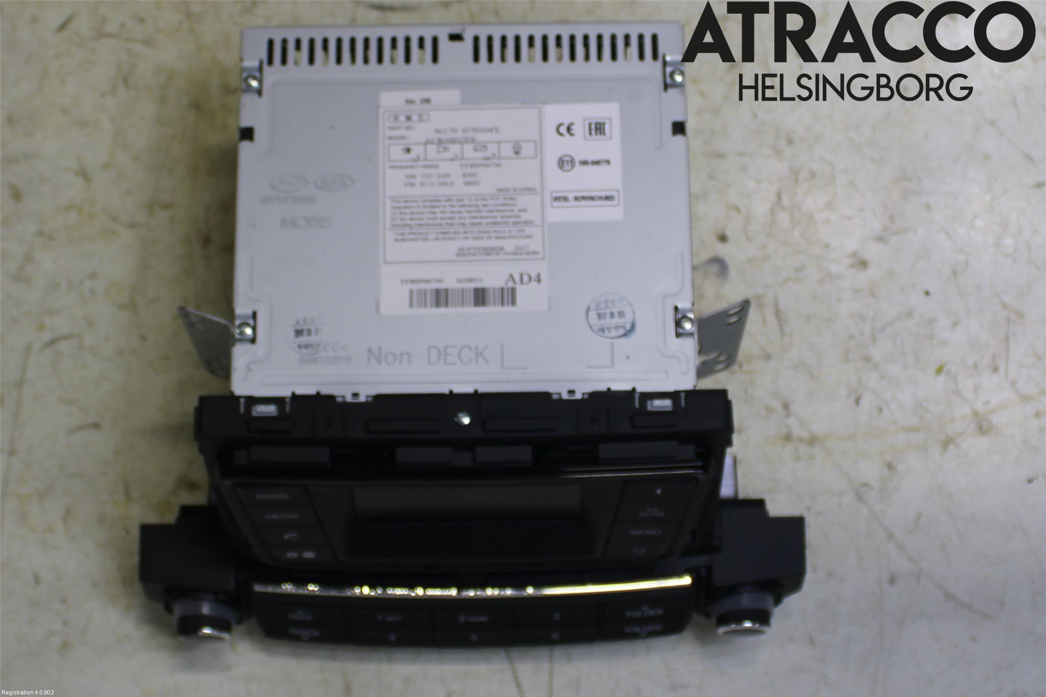 Hyundai TUCSON 05- Stereo Radio Med Cd