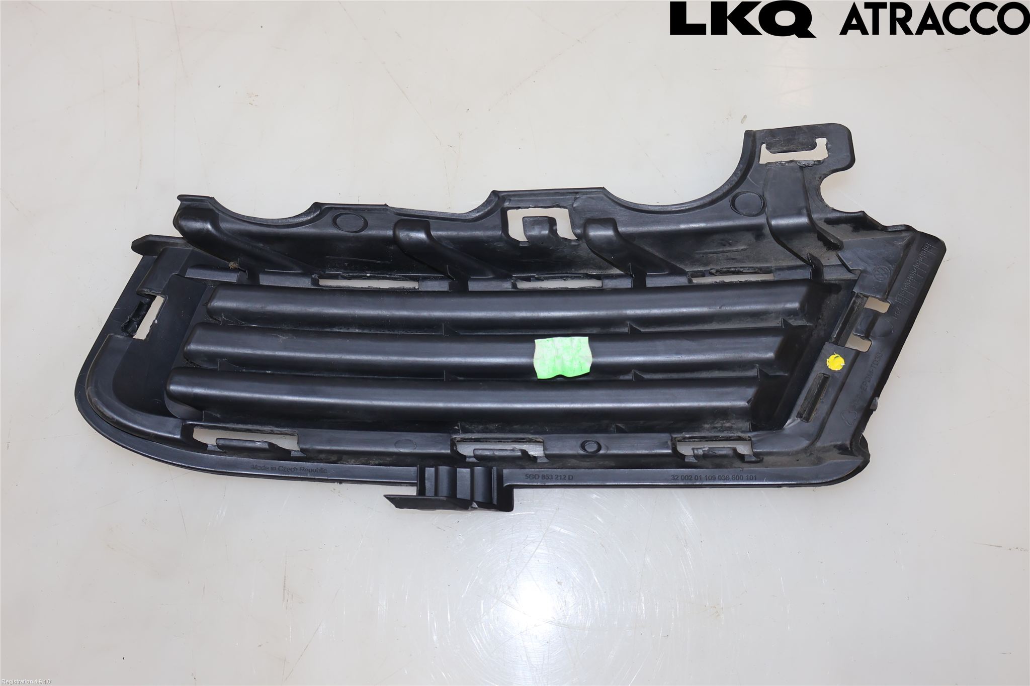 Volkswagen VW GOLF / E-GOLF VII 13-20 Grilldel Høyre