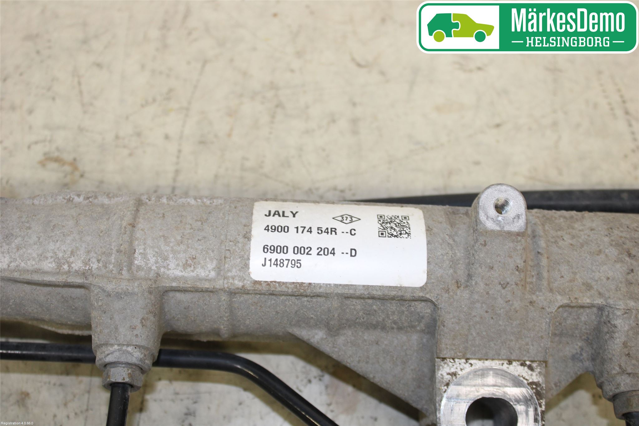 Dacia LODGY 12-18 Servo Snekke - Tannstang