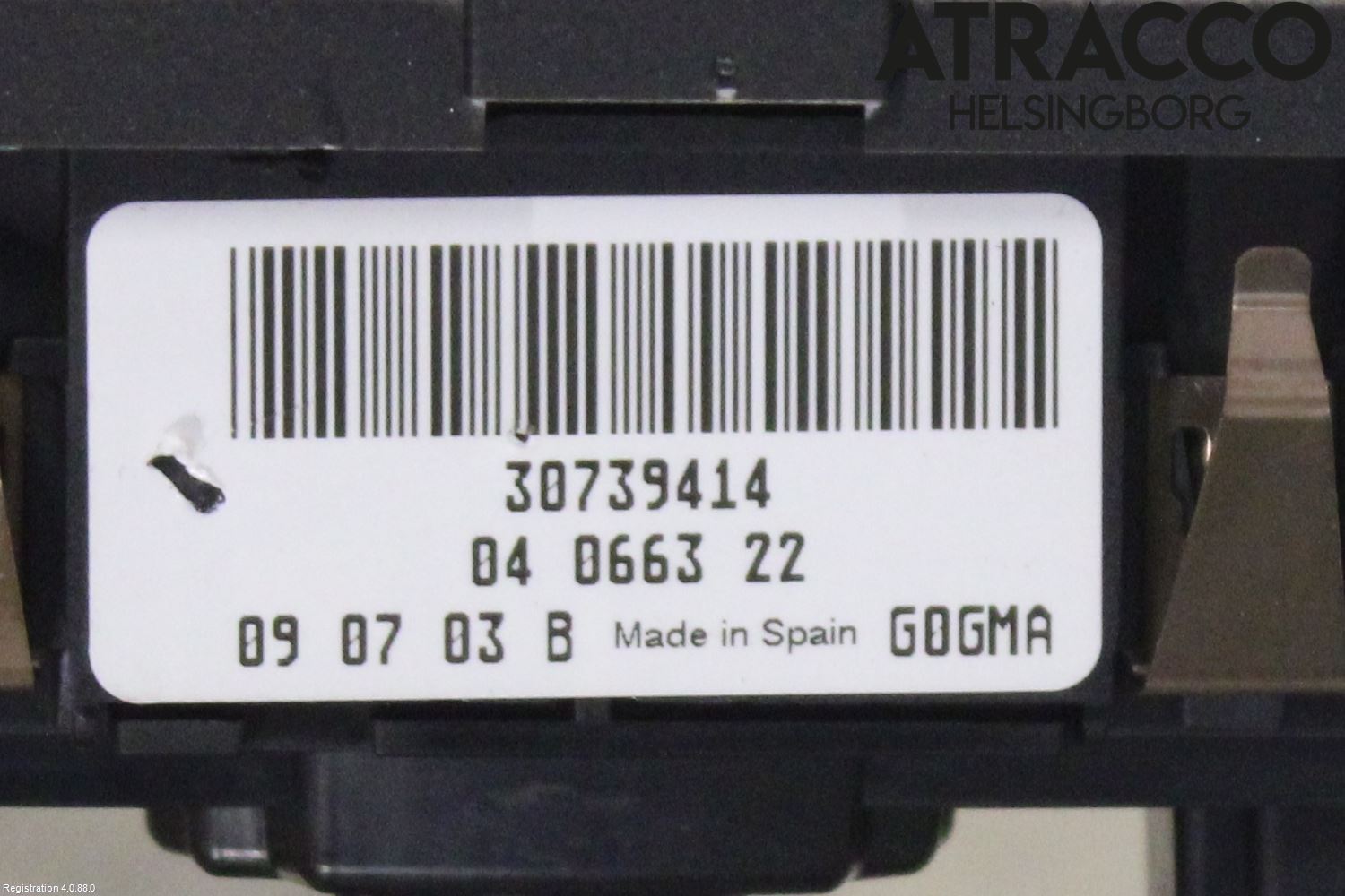 Volvo V70 08-13 Bryter Hovedlys