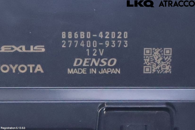 Toyota bZ4X EA10 22- Styreenhet Kupevarme
