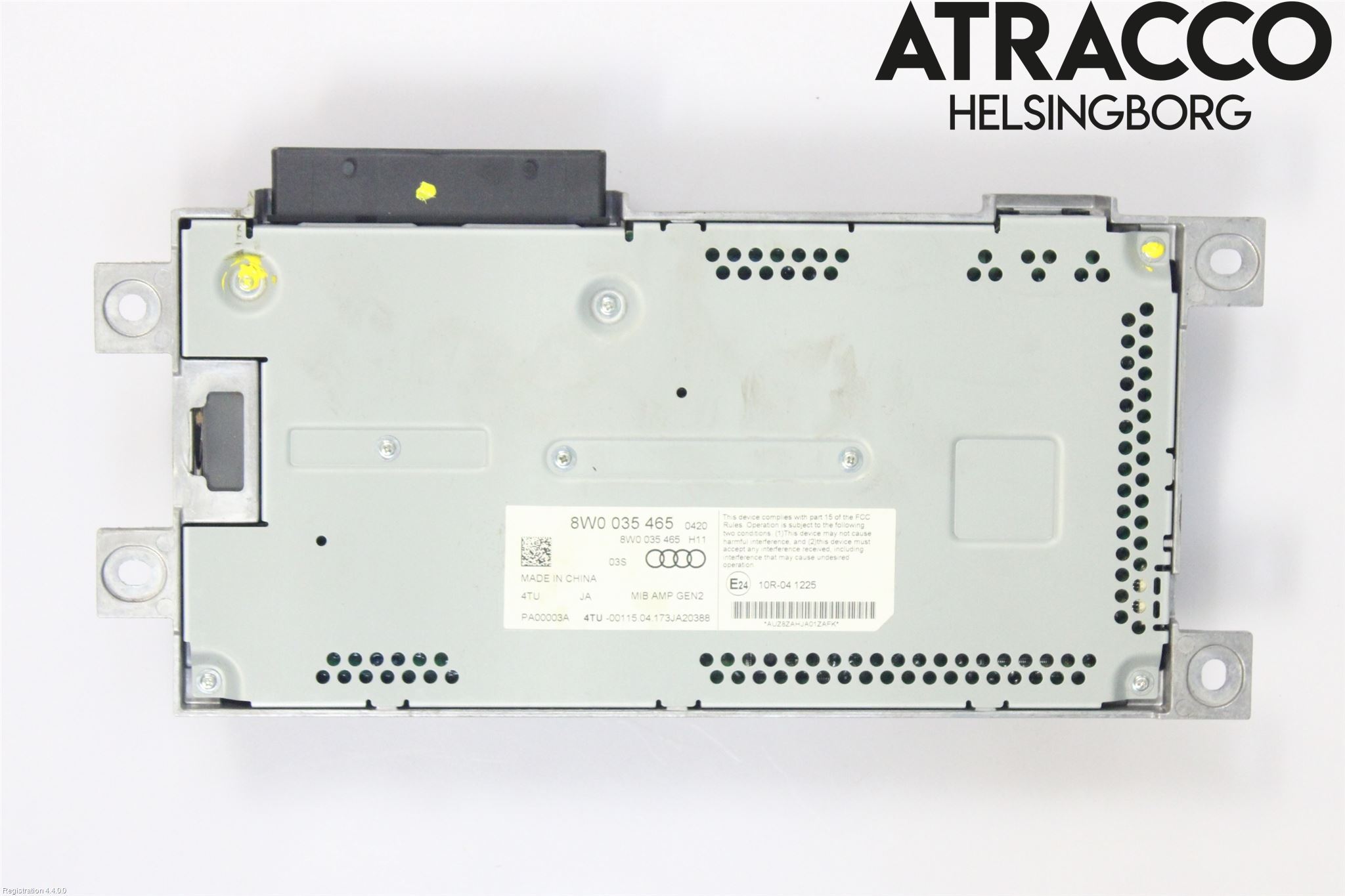 Audi A4/S4 B9 16-19 Stereo Forsterker