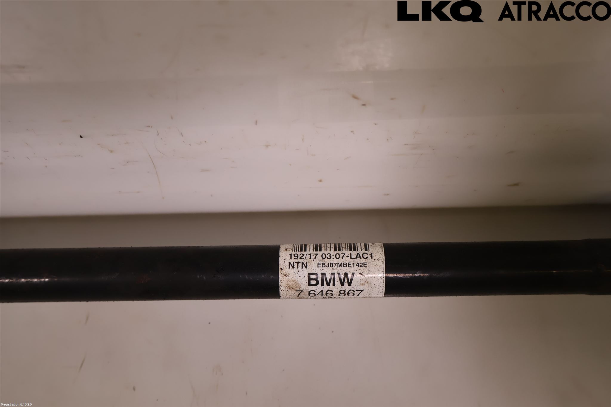 BMW X1 F48 15-22 Drivaksel Bak Kompl Venstre