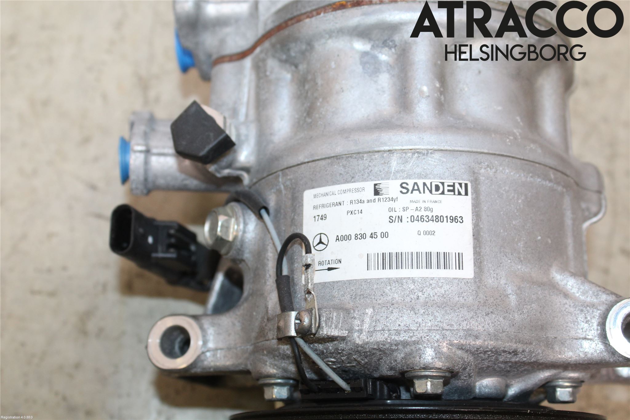 Mercedes-Benz MB C-KLASS (W205) 14-21 Varme Ac Kompressor