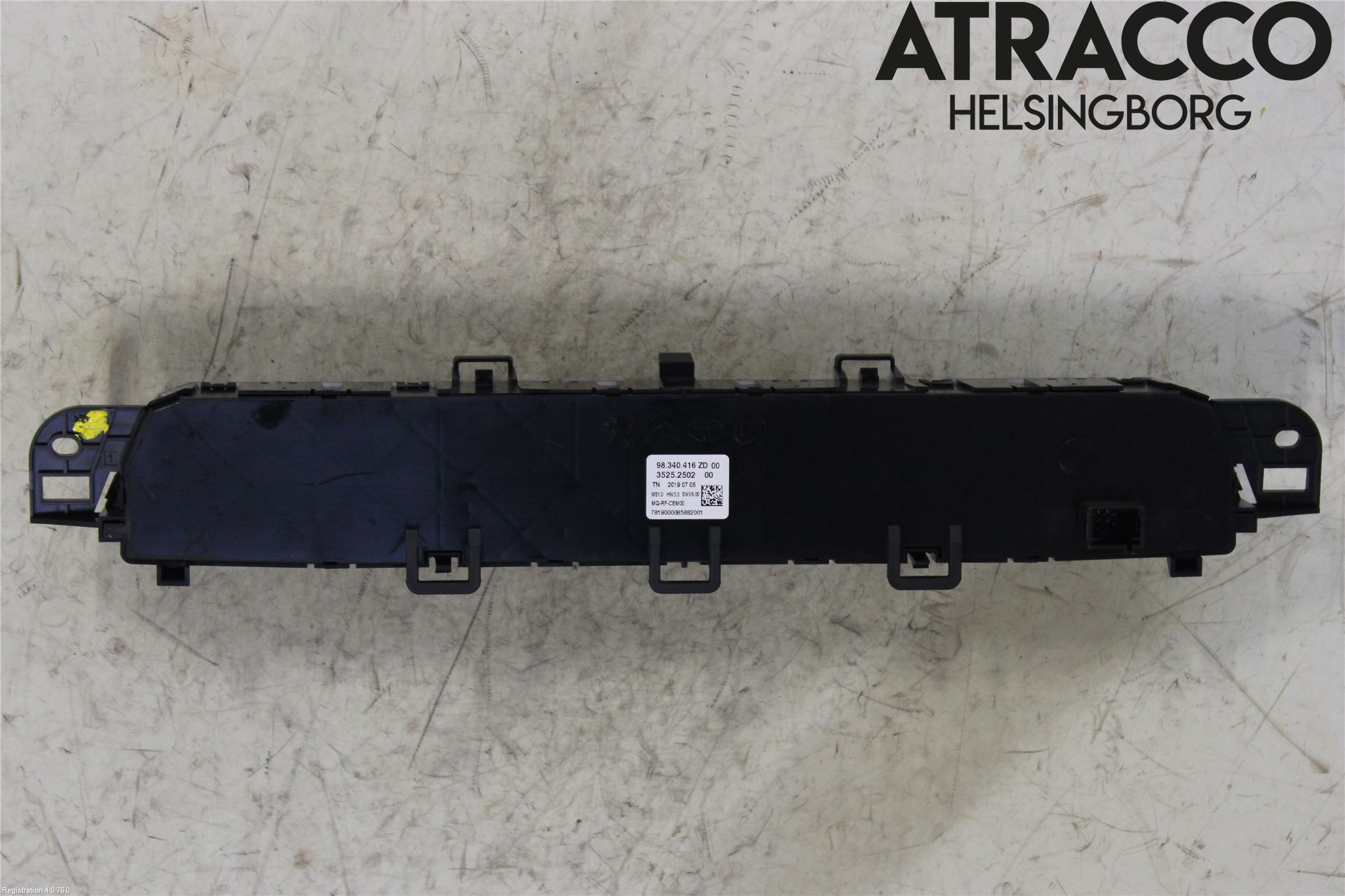 Peugeot PARTNER/E-PARTNER 19- Varme Ac Betjening-Display