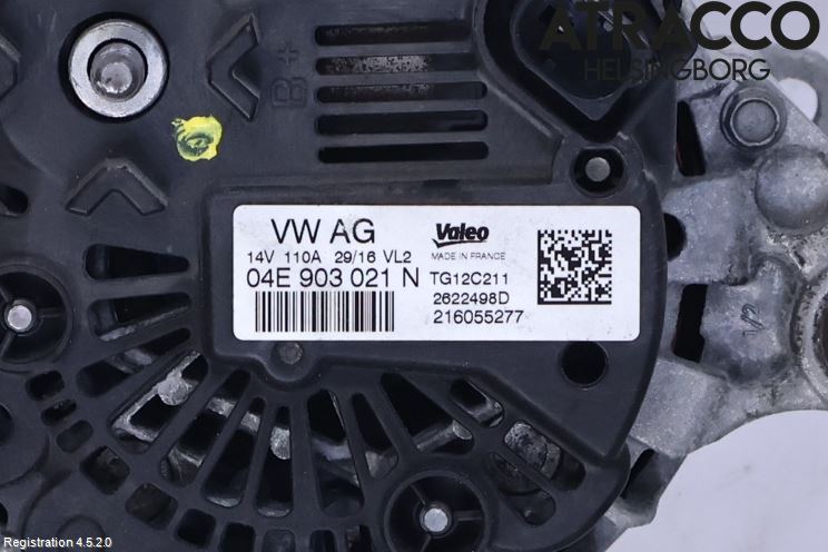 Volkswagen VW POLO 10-17 Dynamo