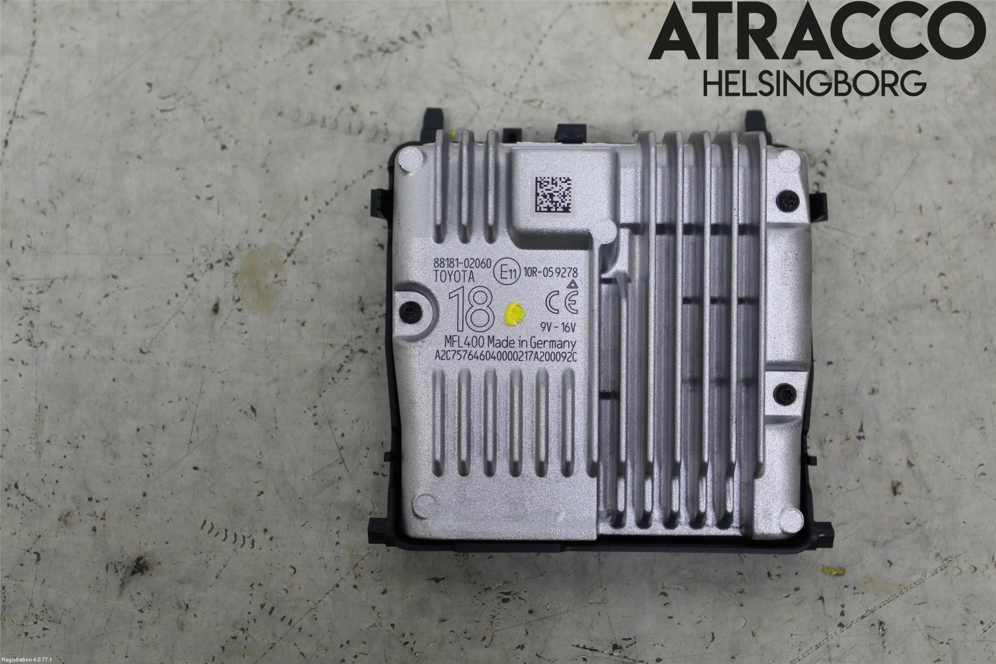 Toyota AURIS 13-19 Sensor Kollisjonsbeskyttelse