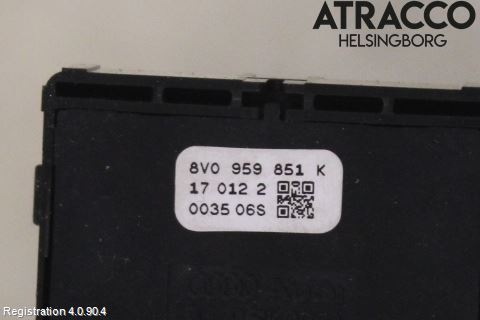 Audi A3/S3 8V 13-20 Bryter Vindusheis