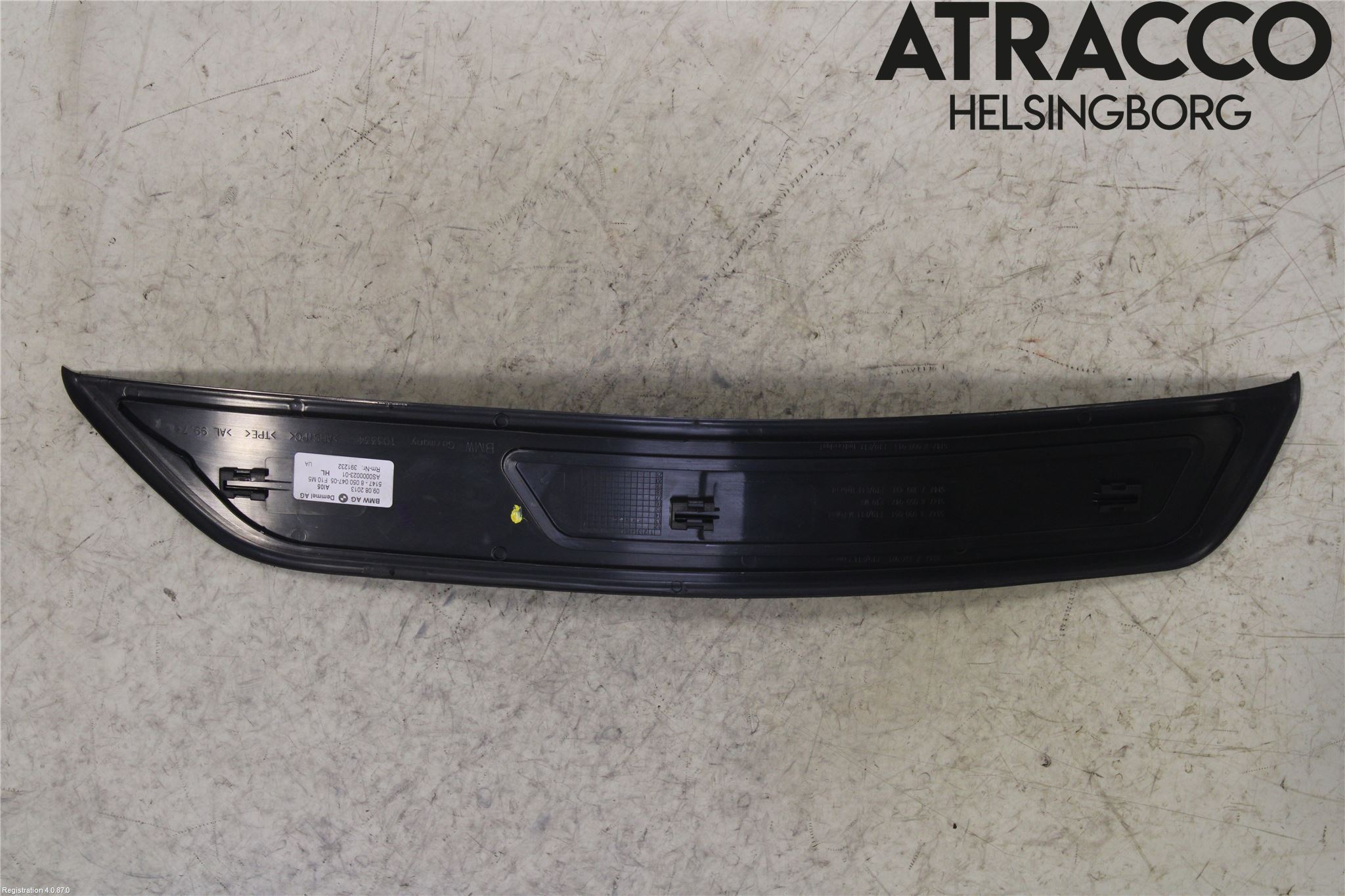 BMW 5 F10/F11/F18 09-17 Innr Terskel Innstigning