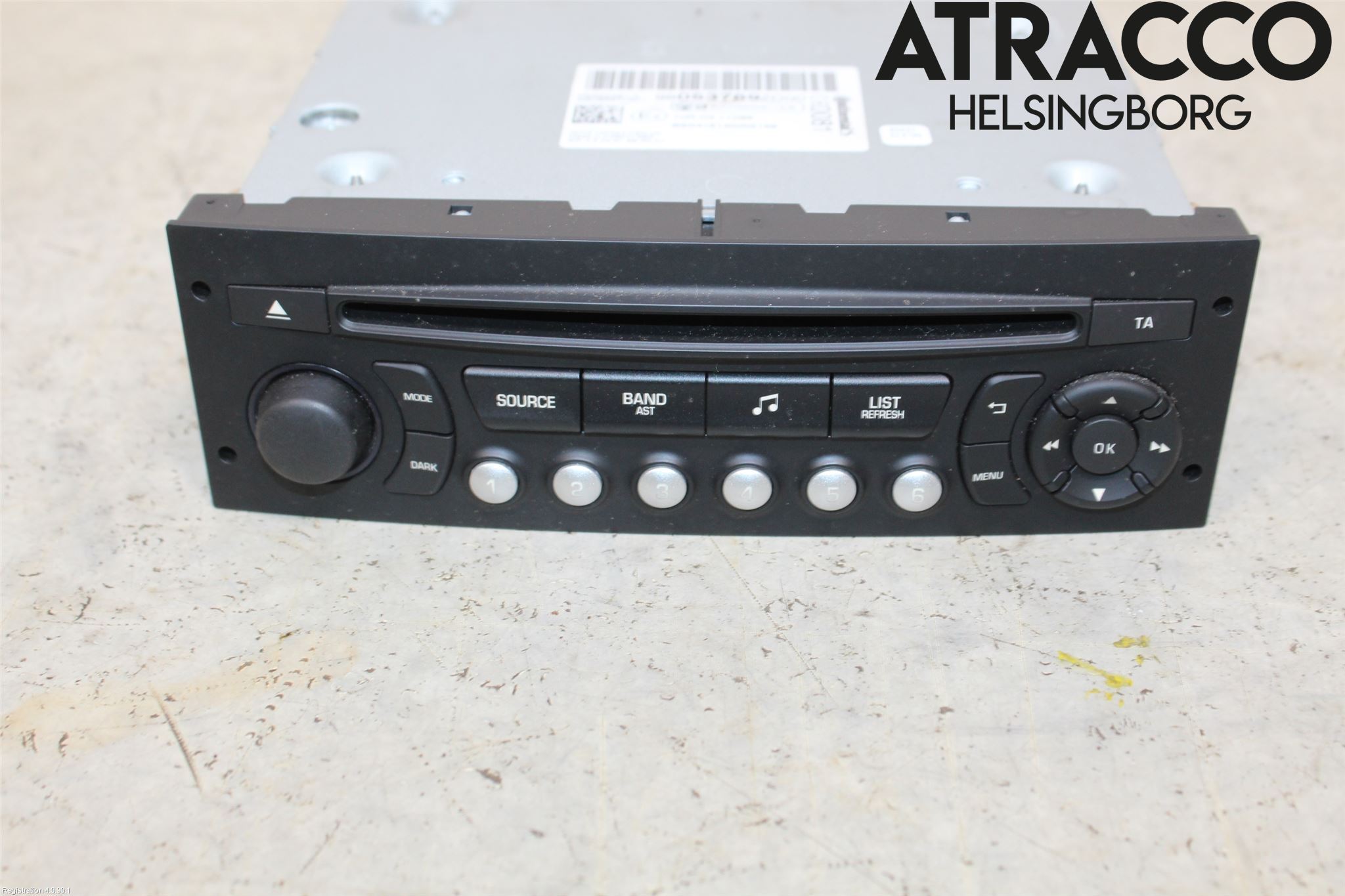 Citroen C5 08-17 Stereo Radio Med Cd