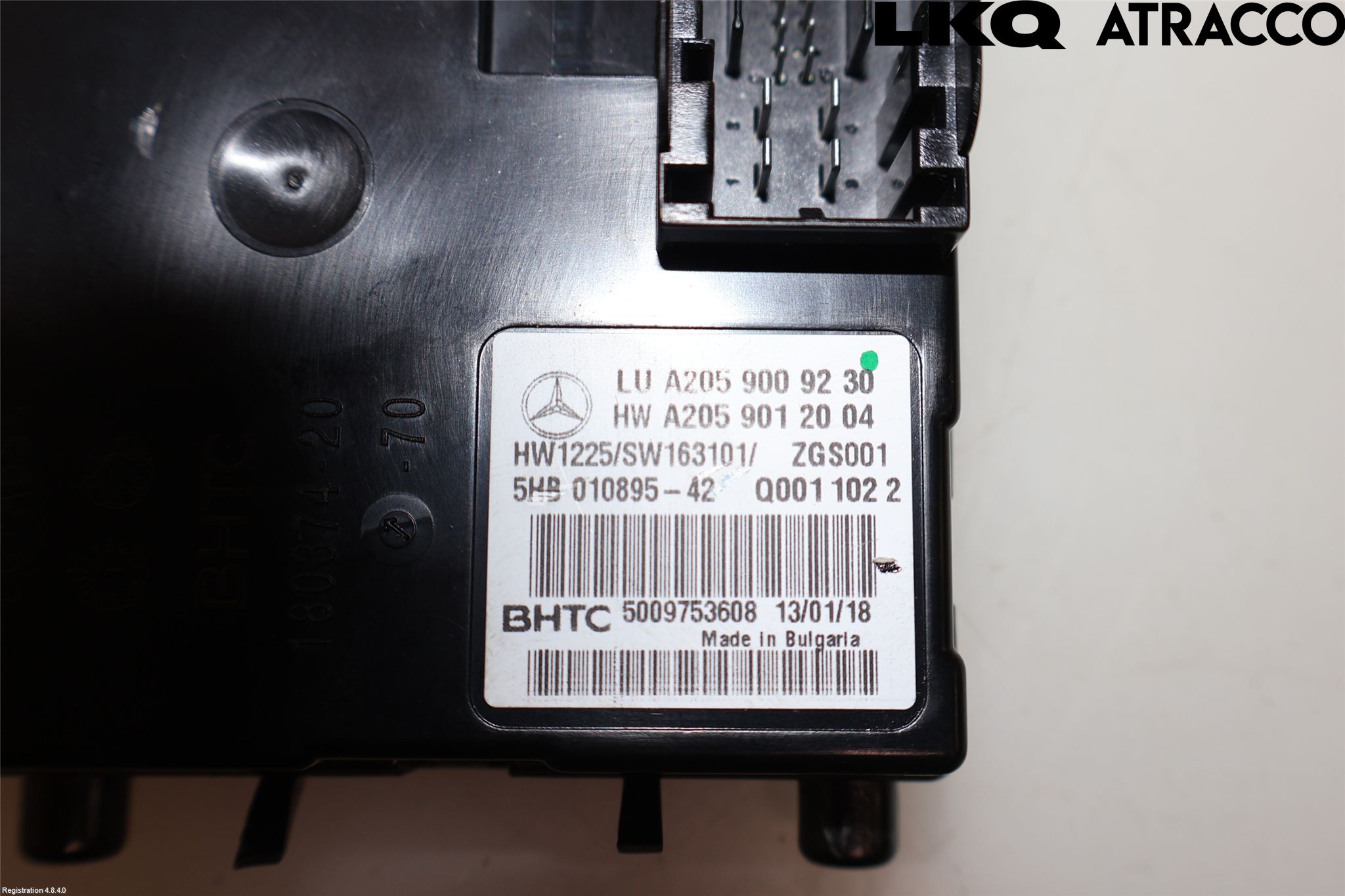 Mercedes-Benz MB GLC-KLASS (X253/C253) 15-22 Varme Ac Betjening-Display