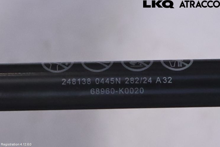 Toyota YARIS XP21 20- Bakluke Demper-Gassfjær