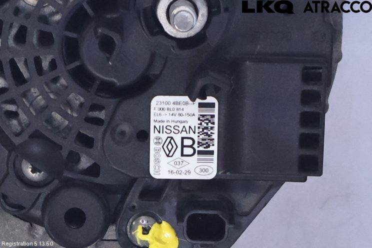 Nissan QASHQAI 14-17 Dynamo