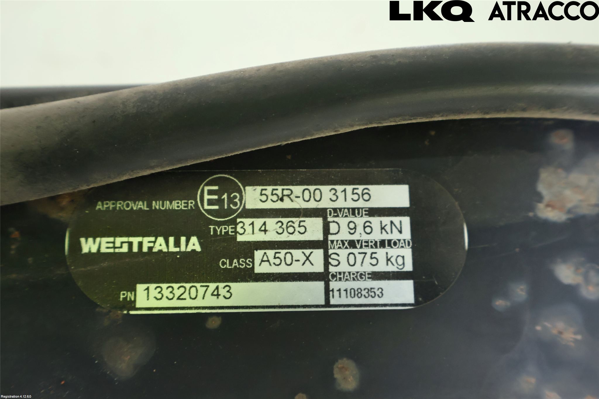 Opel ASTRA J 10-15 Tilhengerfeste