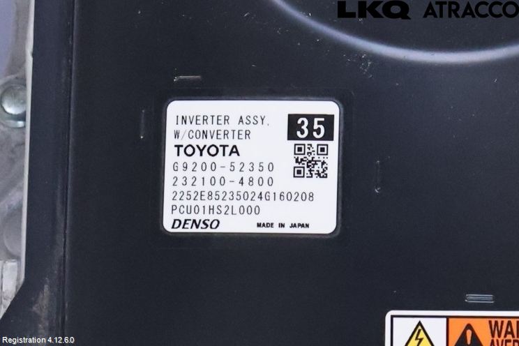 Toyota YARIS XP21 20- Hybridconverter