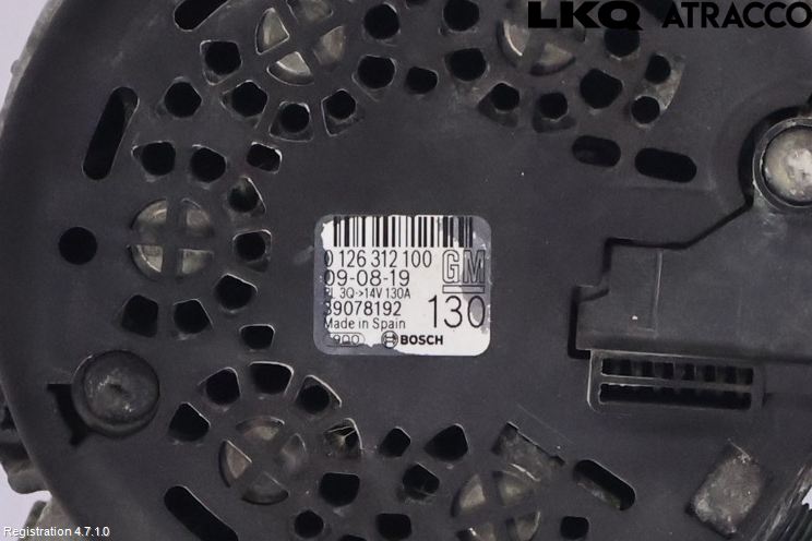 Opel ASTRA K 16-22 Dynamo