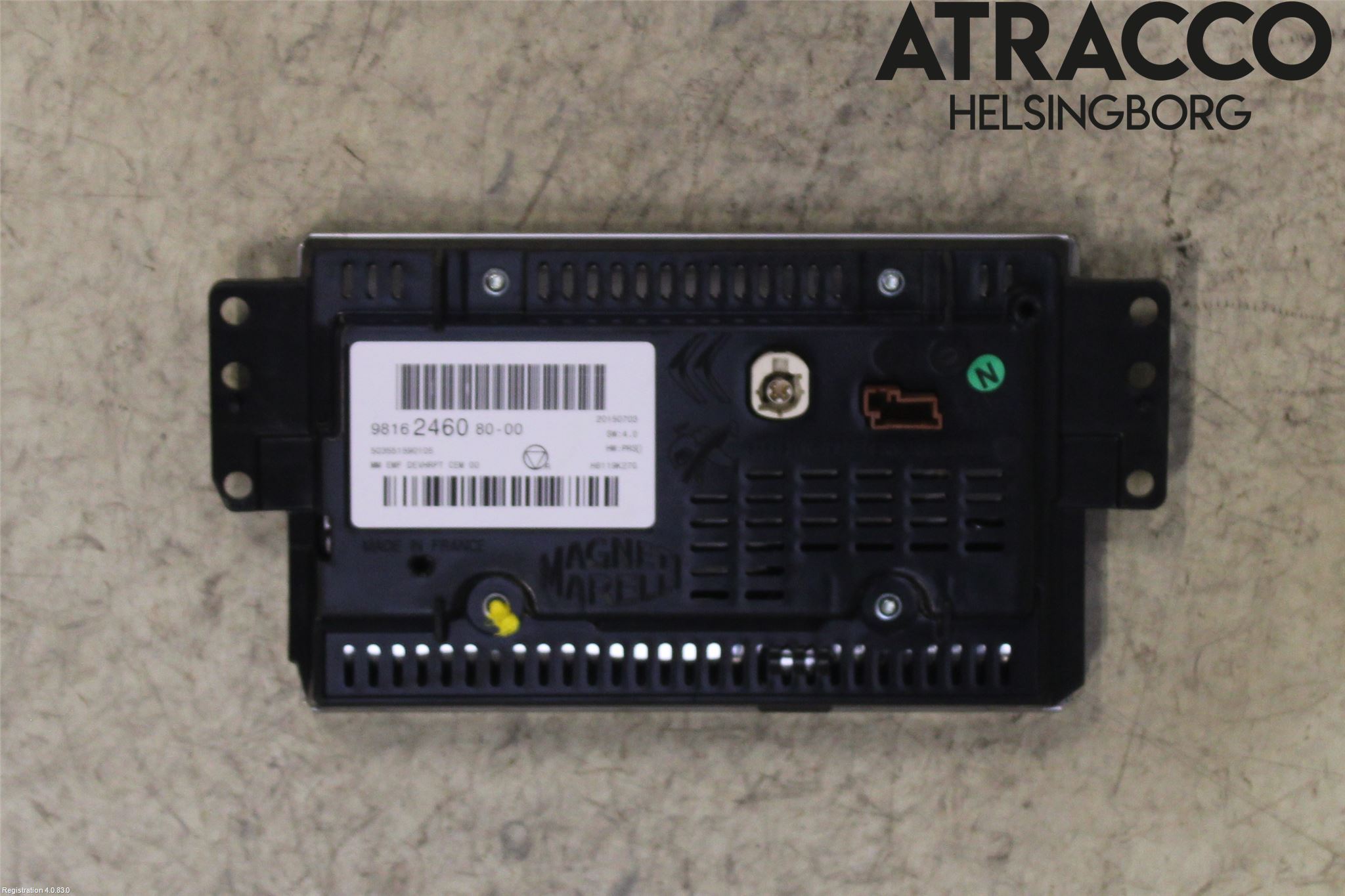 Citroen DS3 Multifunktionsdisplay
