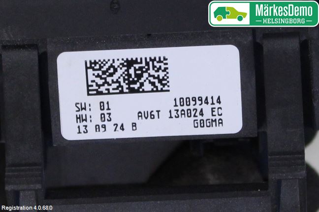 Ford KUGA 13-16 Bryter Hovedlys