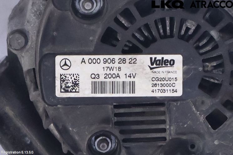 Mercedes-Benz MB VITO/V-KLASS (W640,W447,W448) 14- Dynamo