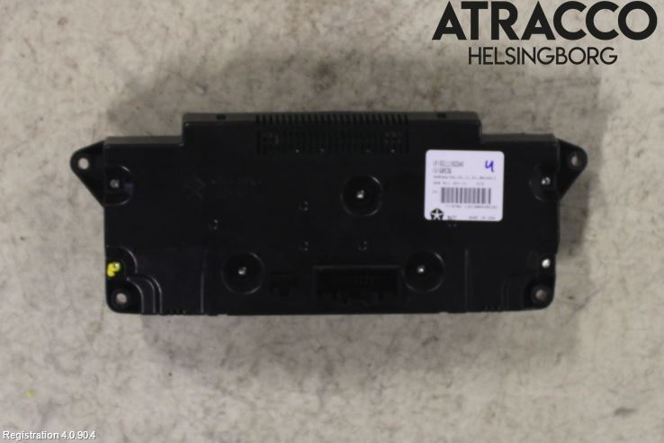 Jeep GRAND CHEROKEE 10-20 Varme Ac Betjening-Display