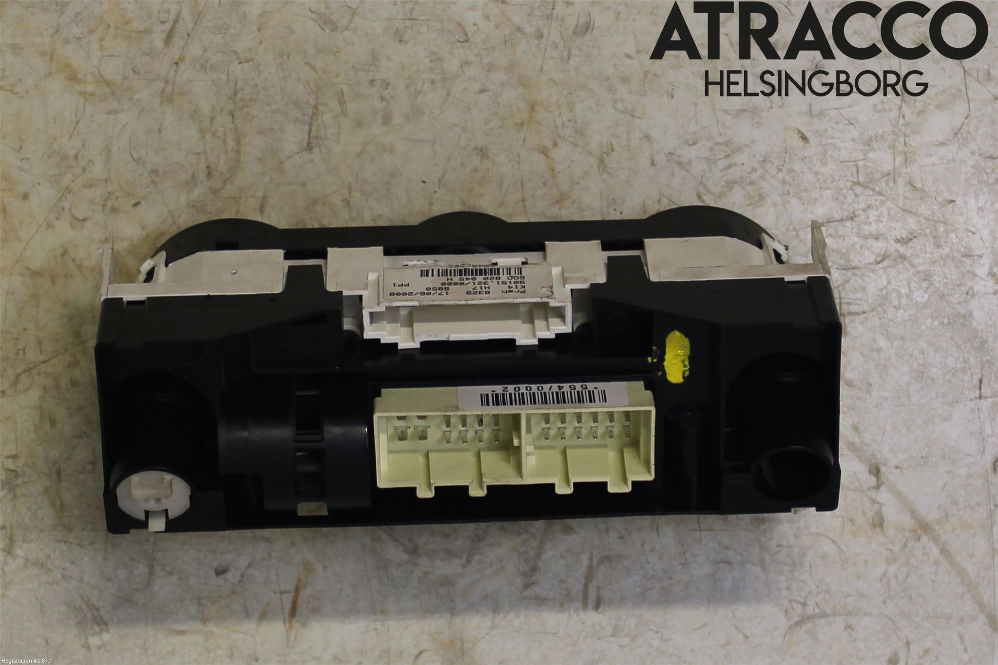Volkswagen VW POLO 05-09 Varmeapparat Panel(Regulering)