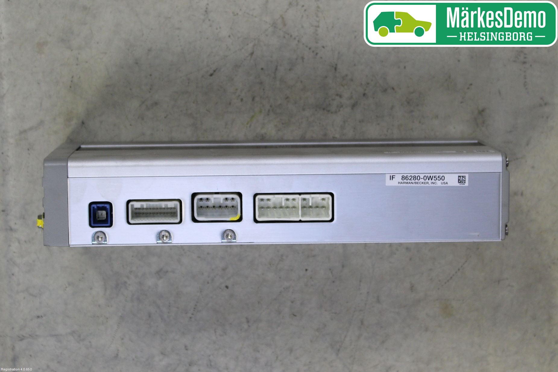 Lexus IS-F 06-09 Stereo Forsterker