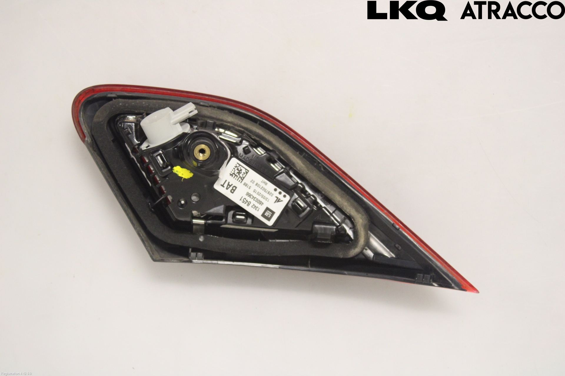 Opel CORSA E 15-19 Baklykt Venstre  På Luke(Indre