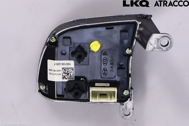 Kia SPORTAGE (QL) 16-21 Bryter Ratt Radio-Stereo