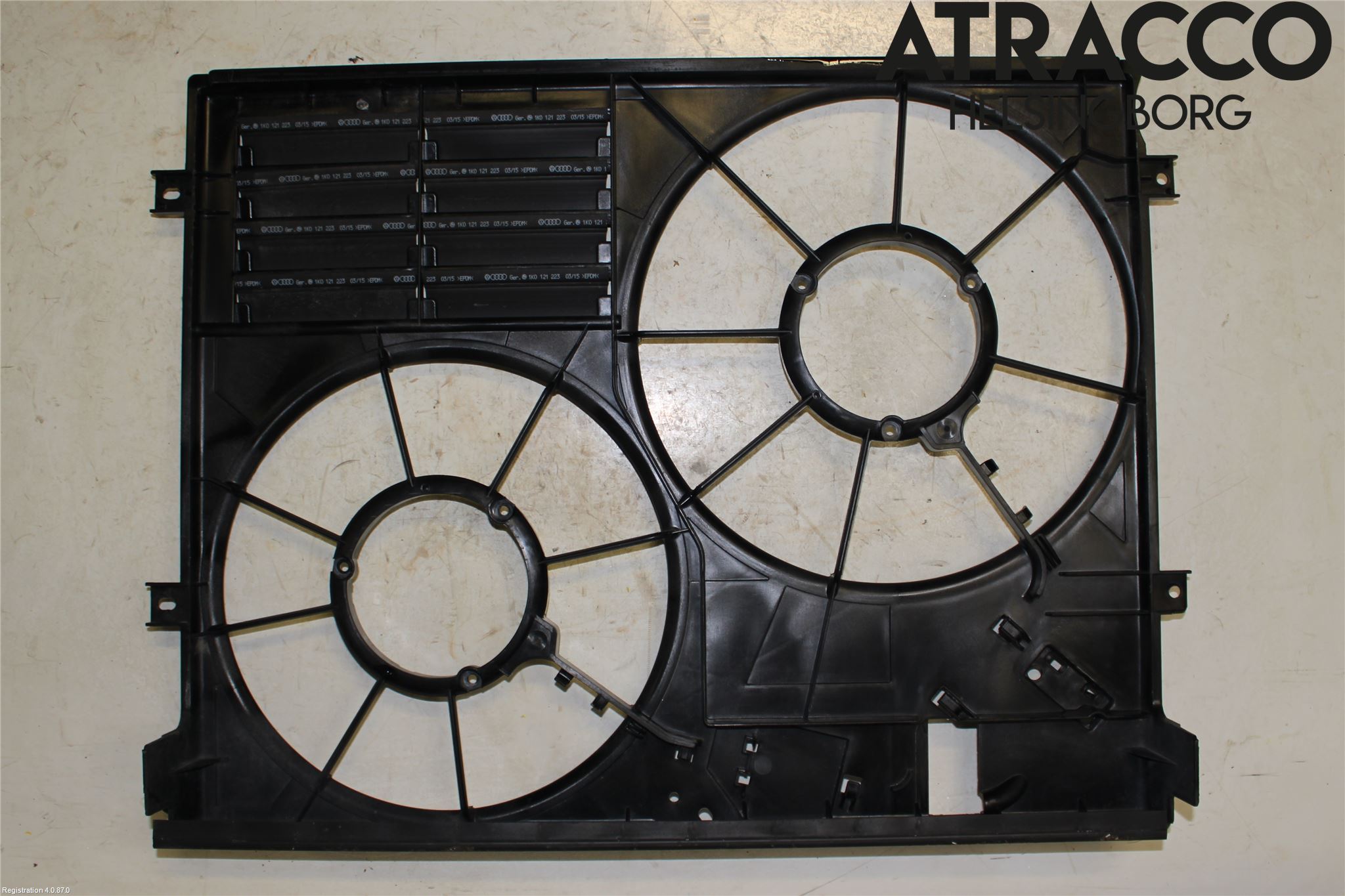 Volkswagen VW SHARAN 11- Kjølevifte-Radiator Hus-Kåpe