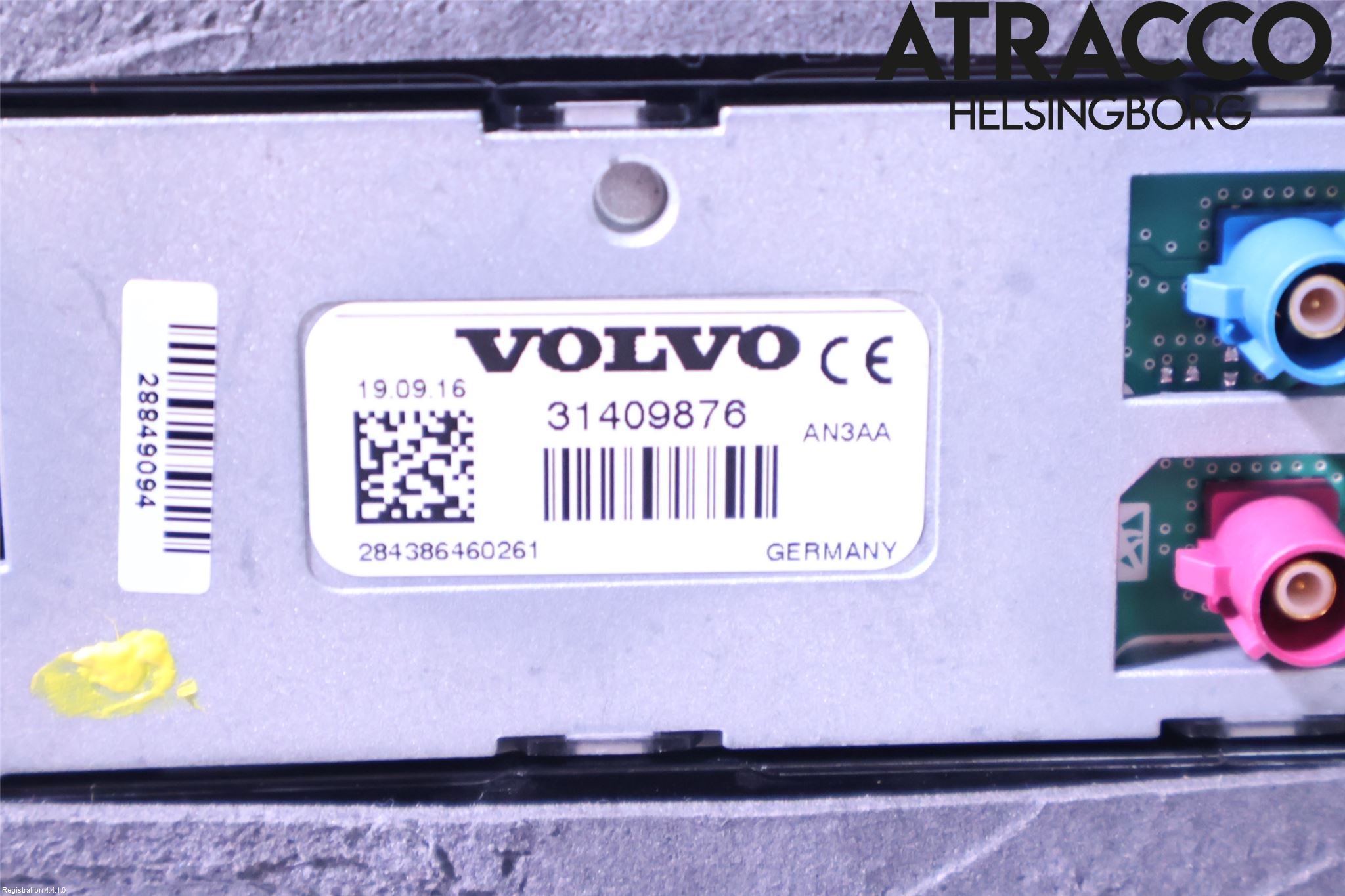 Volvo V60 14-18 Stereo Antenne Radio-Tv