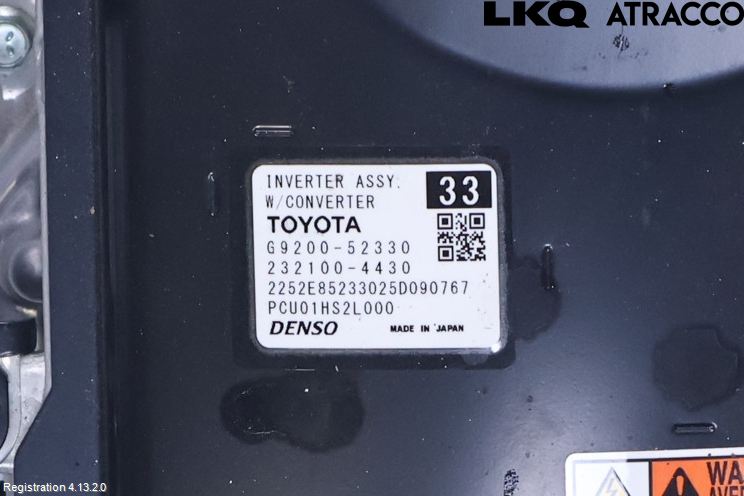 Toyota YARIS CROSS XP21 21- Hybridconverter