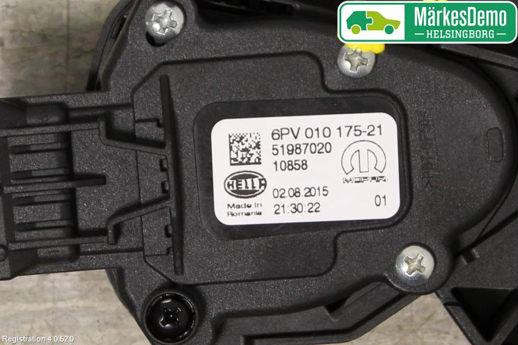 Fiat TIPO/CROSS 16- Gasspedal