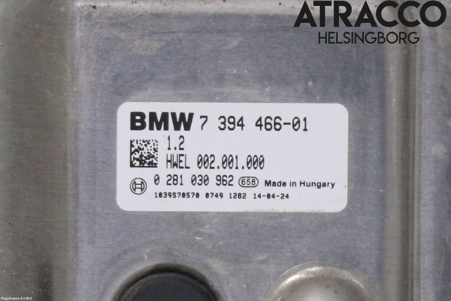 BMW X5 F15 13-18 Styreenhet Eksosrensing