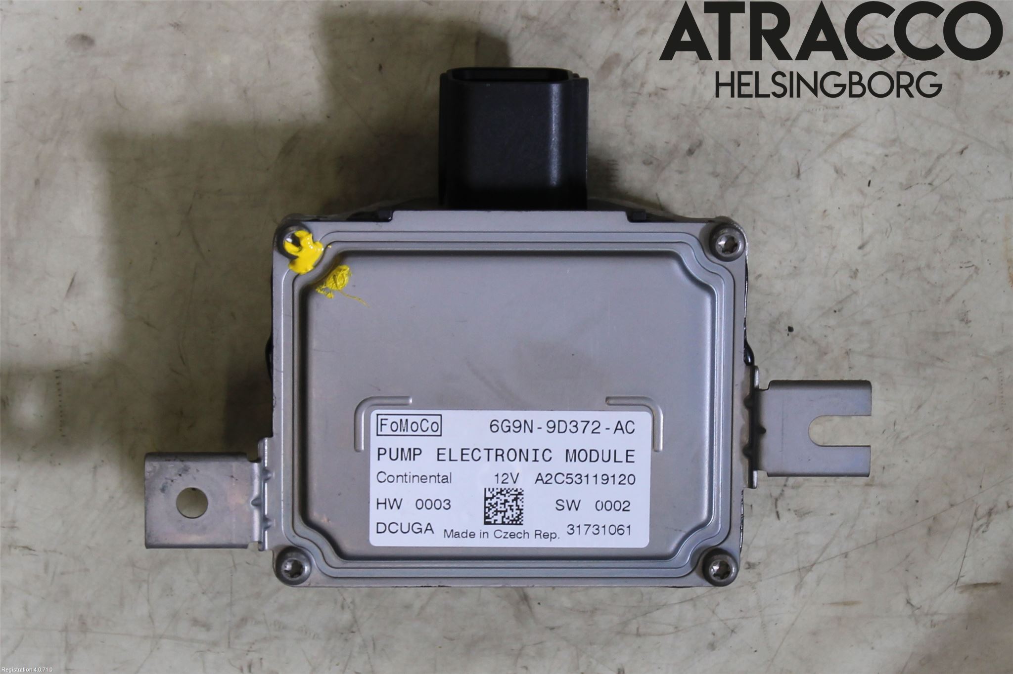 Volvo V60 14-18 Styreenhet Drivstoffpumpe