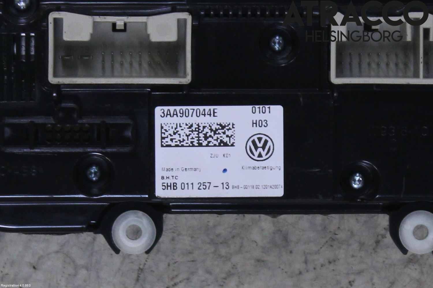 Volkswagen VW PASSAT 11-14 Varme Ac Betjening-Display
