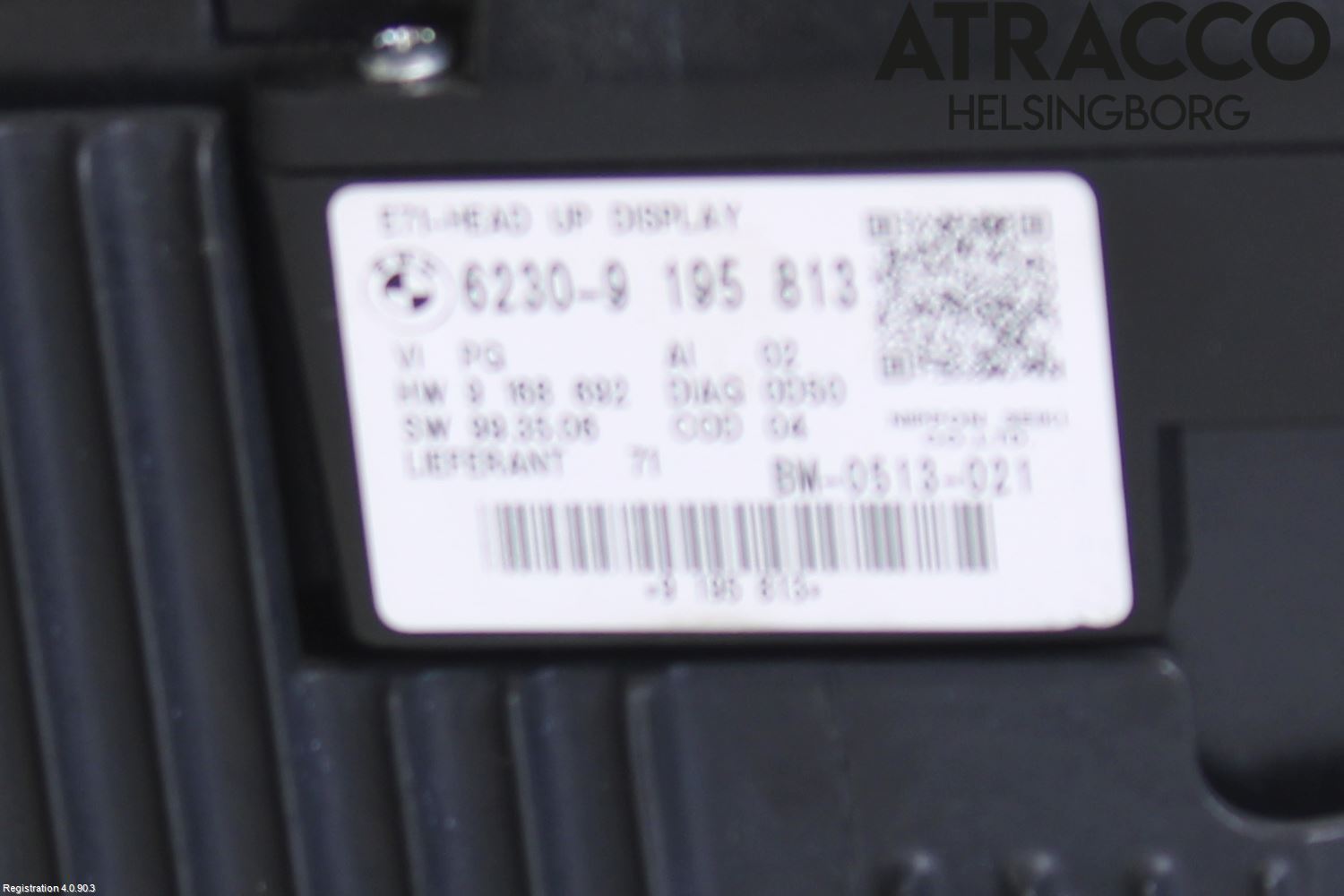 BMW X6 E71/E72   08-14 Instr Kombinert