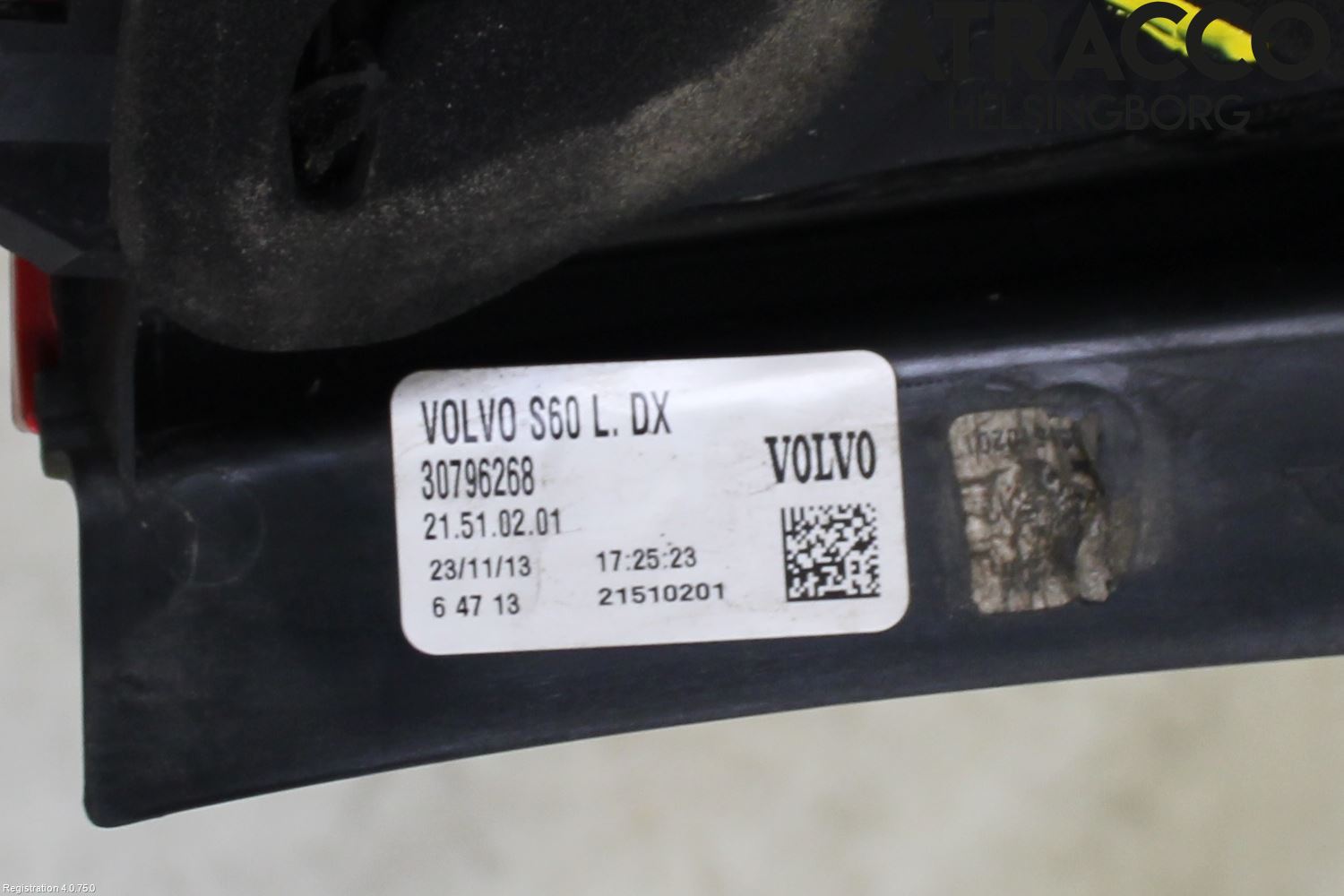 Volvo S60 14-18 Baklykt Høyre