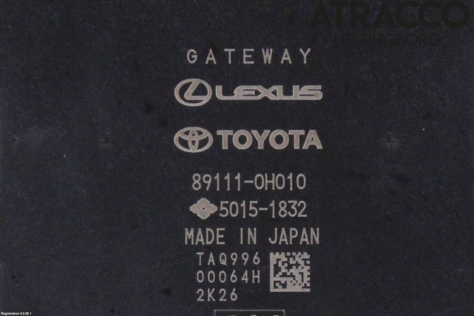 Toyota AYGO X AB70 22- Styreenhet Øvrig