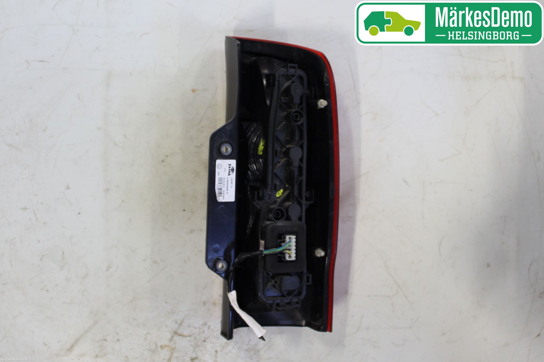 Fiat FIORINO Baklykt Venstre