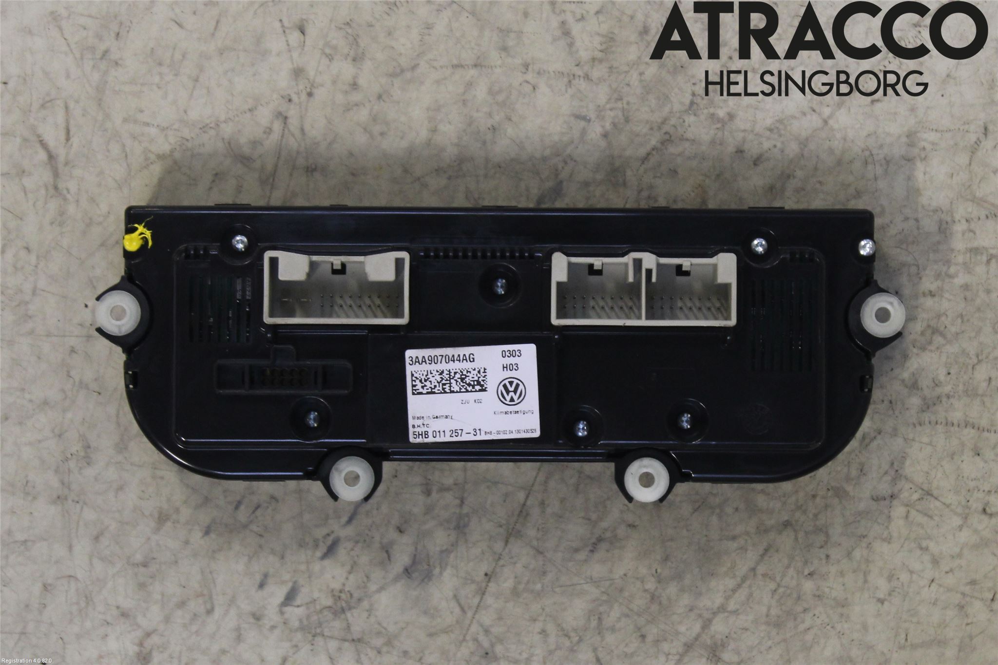 Volkswagen VW TOURAN 10-15 Varme Ac Betjening-Display