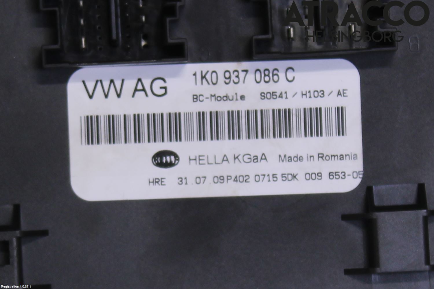 Volkswagen VW GOLF PLUS/CROSS GOLF 04-14 Styreenhet Klima